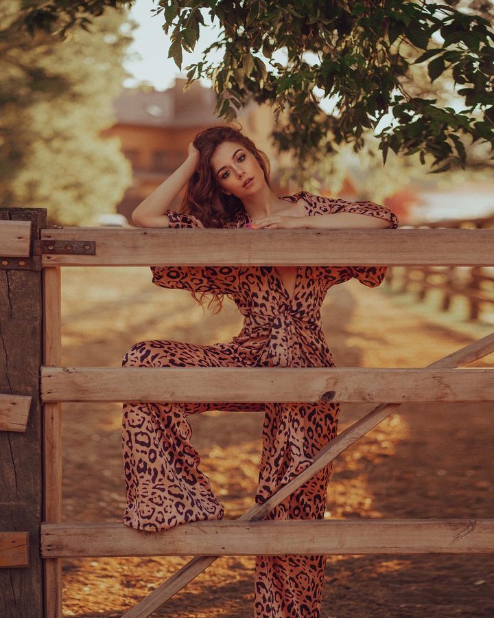 Veronica Kalutska as a model