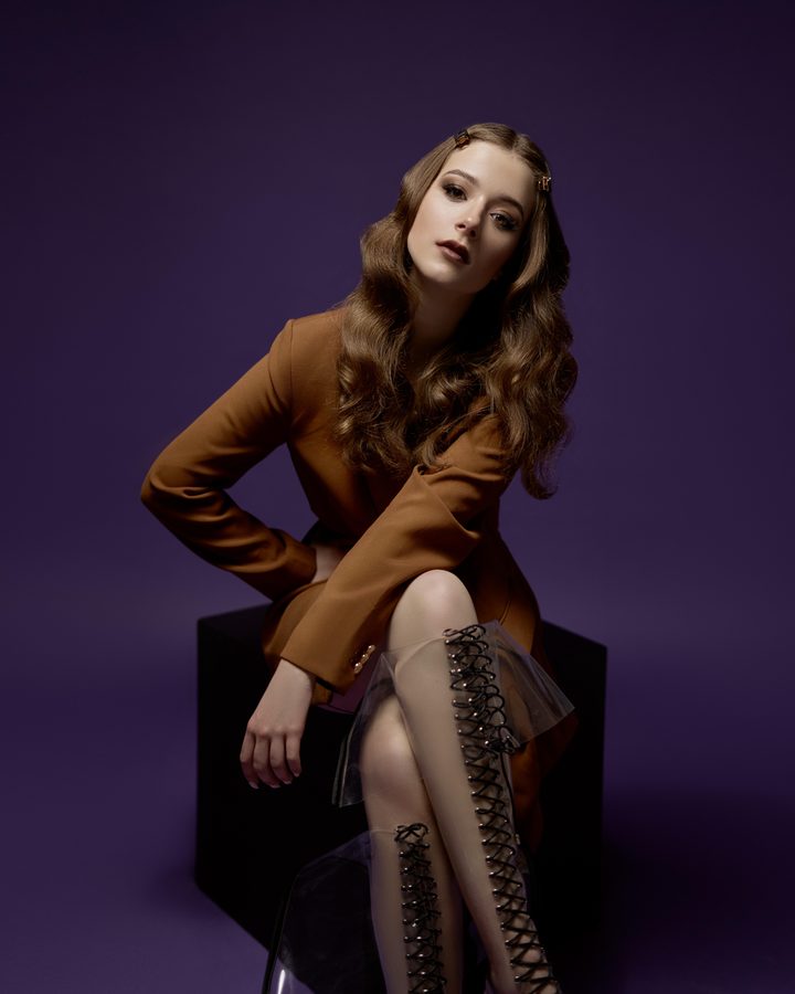 Veronica Kalutska as a model